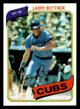 1980 Topps #639 Larry Biittner Near Mint+ 