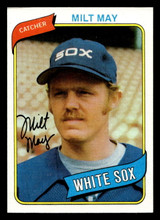 1980 Topps #647 Milt May Ex-Mint 