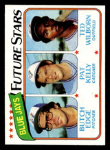 1980 Topps #674 Butch Edge/Pat Kelly/Ted Wilborn Blue Jays Future Stars Near Mint RC Rookie 
