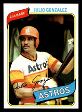 1980 Topps #696 Julio Gonzalez Near Mint 