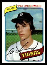 1980 Topps #709 Pat Underwood Near Mint+ RC Rookie 