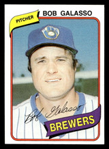 1980 Topps #711 Bob Galasso Near Mint+ RC Rookie 