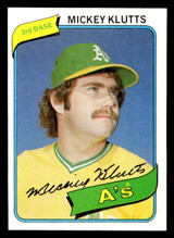 1980 Topps #717 Mickey Klutts DP Near Mint 
