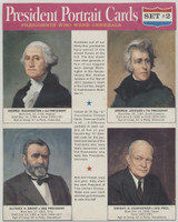 1964 F272-34 General Mills U S President Portrait Cards Set #2  #*sku37258