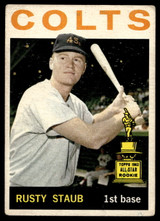 1964 Topps #109 Rusty Staub Very Good  ID: 523779