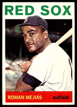 1964 Topps #186 Roman Mejias UER Very Good 