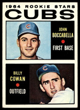 1964 Topps #192 John Boccabella/Billy Cowan Cubs Rookies Excellent+ RC Rookie  ID: 523837
