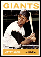 1964 Topps #204 Matty Alou Near Mint  ID: 523846