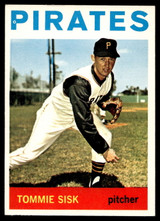 1964 Topps #224 Tommie Sisk Ex-Mint  ID: 523862