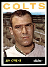 1964 Topps #241 Jim Owens Near Mint+ 