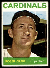 1964 Topps #295 Roger Craig Very Good  ID: 523910