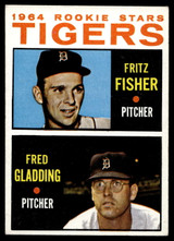 1964 Topps #312 Fritz Fisher/Fred Gladding Tigers Rookies Excellent+ RC Rookie  ID: 523918