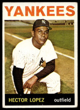 1964 Topps #325 Hector Lopez UER Very Good  ID: 523929