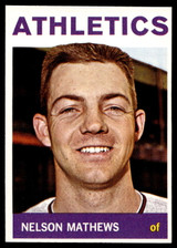 1964 Topps #366 Nelson Mathews Near Mint  ID: 523957