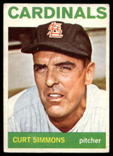 1964 Topps #385 Curt Simmons Very Good 
