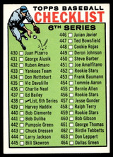 1964 Topps #438 Checklist 430-506 Ex-Mint  ID: 524003