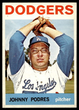 1964 Topps #580 Johnny Podres Ex-Mint  ID: 524066