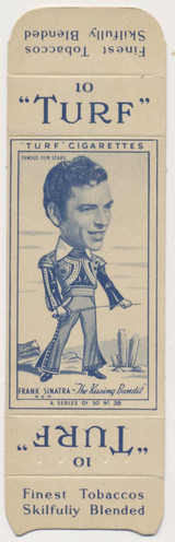 1949 TURF Cig. Film Stars #38 Frank Sinatra #*sku37313