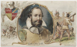 circ. 1890's Clark's Mile-End Spool Cotton CAPTAIN JOHN SMITH  #*sku37332