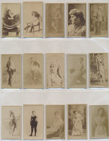 1887's - 1890's N245 Actors & Actresses Lot of 15 different  #*sku37350