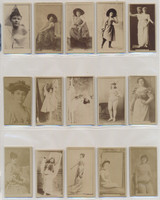1887's - 1890's N245 Actors & Actresses Lot of 15 different #*sku37354