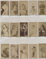 1887's - 1890's N245 Actors & Actresses Lot of 15 different #*sku37358