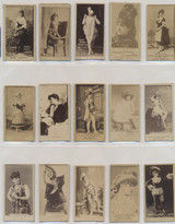 1887's - 1890's N245 Actors & Actresses Lot of 15 different #*sku37360