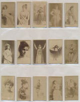 1887's - 1890's N245 Actors & Actresses Lot of 15 different #*sku37362