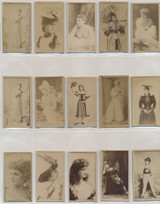 1887's - 1890's N245 Actors & Actresses Lot of 15 different #*sku37363