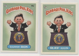 1985 Topps Garbage Pail Kids Series 2  #46a Rappin' Ron & #46b Ray Gun Marked Checklist (TOUGH)  #*sku37374