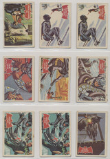 1966 A&BC England Batman Red Bat Lot of 15 different plus 3 duplicates  #*sku37381