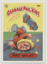 1985 Topps Garbage Pail Kids Series 3 #89b Pat Splat TOUGH #*sku37387