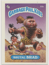 1985 Topps Garbage Pail Kids Series 2 #55b Brutal Brad TOUGH #*sku37392