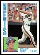 1984 Topps Nestle #29 Danny Heep Near Mint+ 