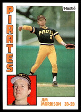 1984 Topps Nestle #44 Jim Morrison Near Mint+ 