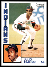 1984 Topps Nestle #48 Julio Franco Near Mint+ 