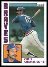 1984 Topps Nestle #50 Chris Chambliss Near Mint+ 