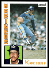 1984 Topps Nestle #63 Ed Vande Berg Near Mint+ 