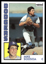 1984 Topps Nestle #64 Mike Scioscia Near Mint+ 