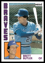 1984 Topps Nestle #77 Brett Butler Near Mint+ 
