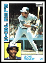 1984 Topps Nestle #92 Lloyd Moseby Near Mint+ 