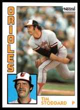 1984 Topps Nestle #106 Tim Stoddard Near Mint+ 