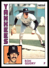 1984 Topps Nestle #110 Ron Guidry Near Mint+ 