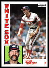 1984 Topps Nestle #153 Dick Tidrow Near Mint+ 