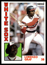 1984 Topps Nestle #163 Lorenzo Gray Near Mint+ 