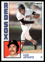 1984 Topps Nestle #187 Luis Aponte Near Mint+ 