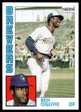 1984 Topps Nestle #190 Ben Oglivie Near Mint+ 