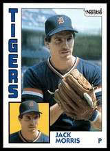 1984 Topps Nestle #195 Jack Morris Near Mint+ 