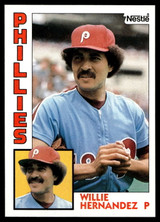 1984 Topps Nestle #199 Willie Hernandez Near Mint+ 