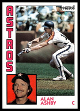 1984 Topps Nestle #217 Alan Ashby Near Mint+ 